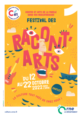affiche des Racont'arts 2022