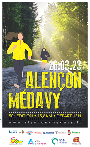 affiche d'Alençon Médavy 2023