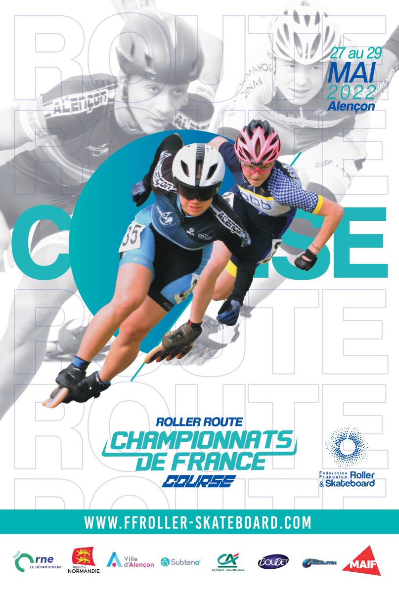 image d'illustration affiche du championnat de France de roller de vitesse